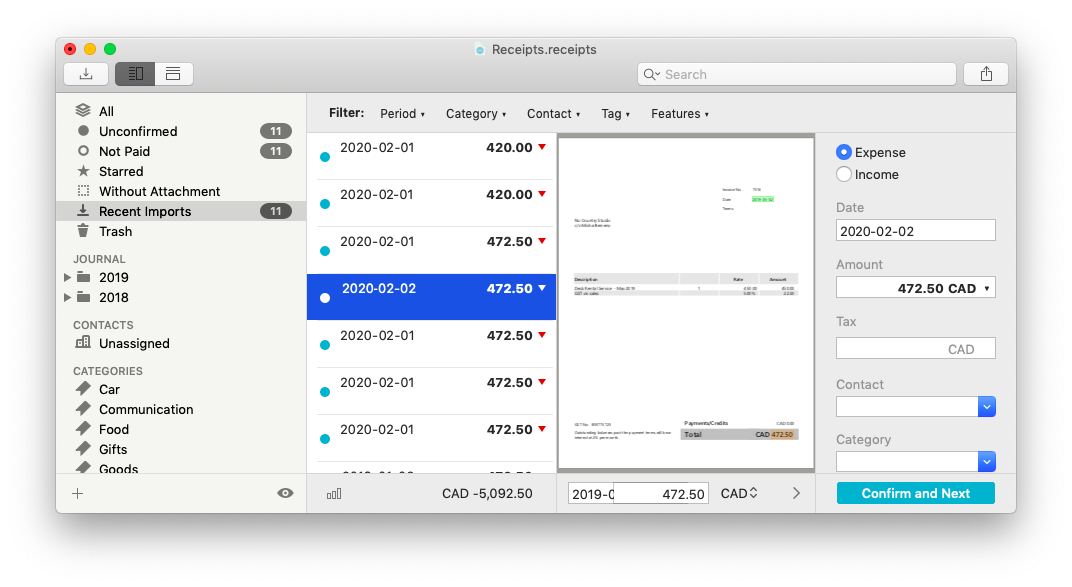 free bookeeping app for mac